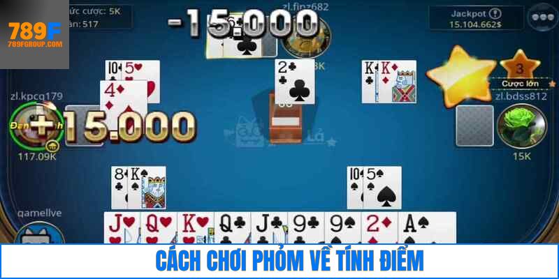 Cách chơi phỏm với các số điểm trong mỗi quân bài